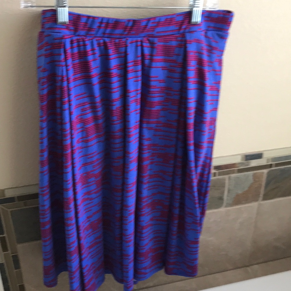 Lularoe New XL Madison skirt with pockets